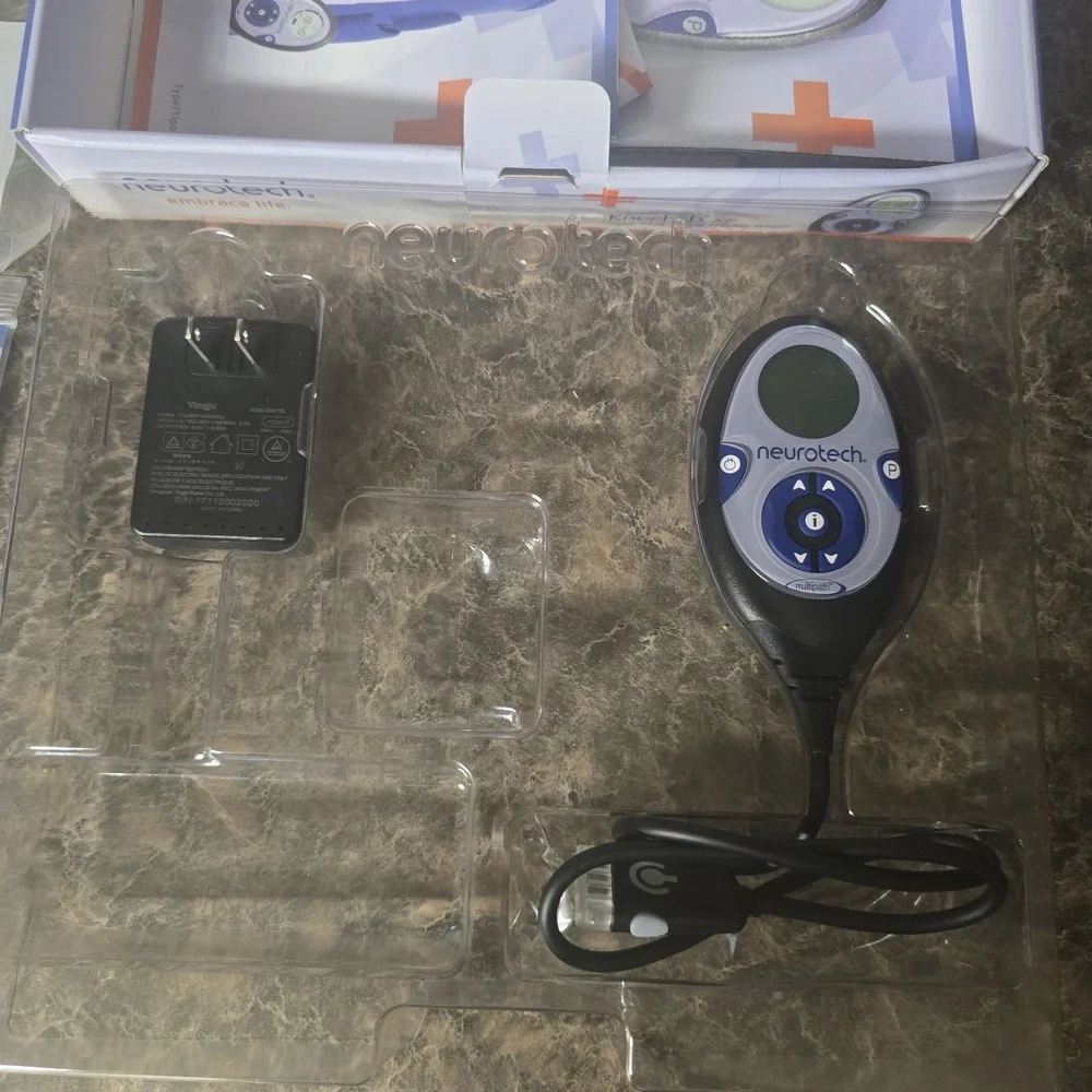 Neurotech Kneehab XP Controller Charger Pads Size Extender Replacement Parts Lot